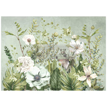 Load image into Gallery viewer, reDesign with Prima A1 Decoupage Fiber - Froggy Meadow Greens
