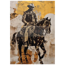 Load image into Gallery viewer, reDesign with Prima A1 Decoupage Fiber - Cowboy Cavalry
