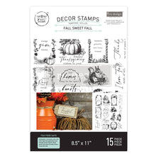 Load image into Gallery viewer, reDesign with Prima Decor Clear Stamp - Fall Sweet Fall
