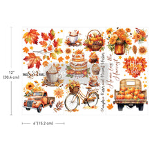 Load image into Gallery viewer, reDesign with Prima Small Transfers - Autumn Splendor
