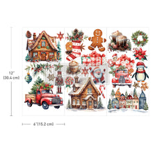 Load image into Gallery viewer, reDesign with Prima Small Transfers - Winter Wonderland Wonders
