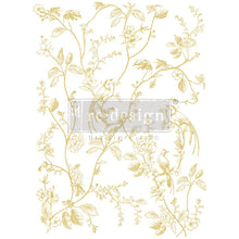 Load image into Gallery viewer, KACHA Gold Foil Decor Transfer - A Bird Song
