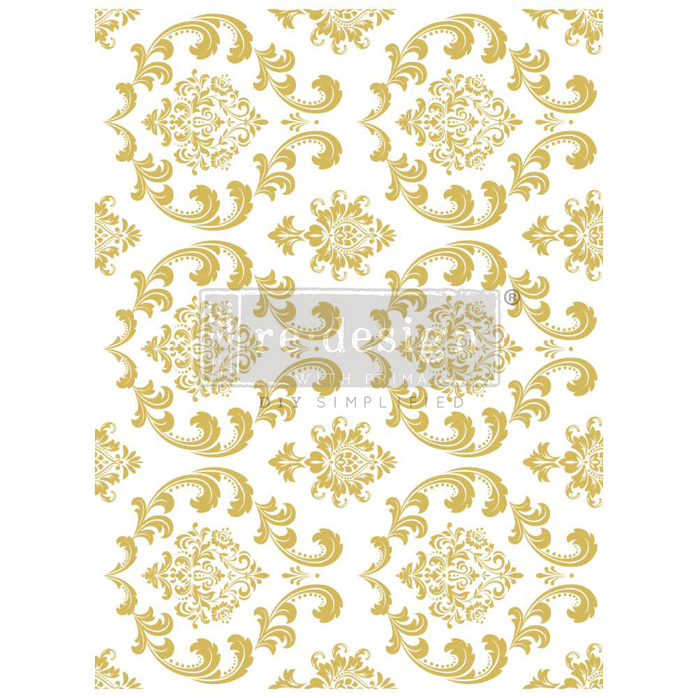 KACHA Gold Foil Decor Transfer - House of Damask