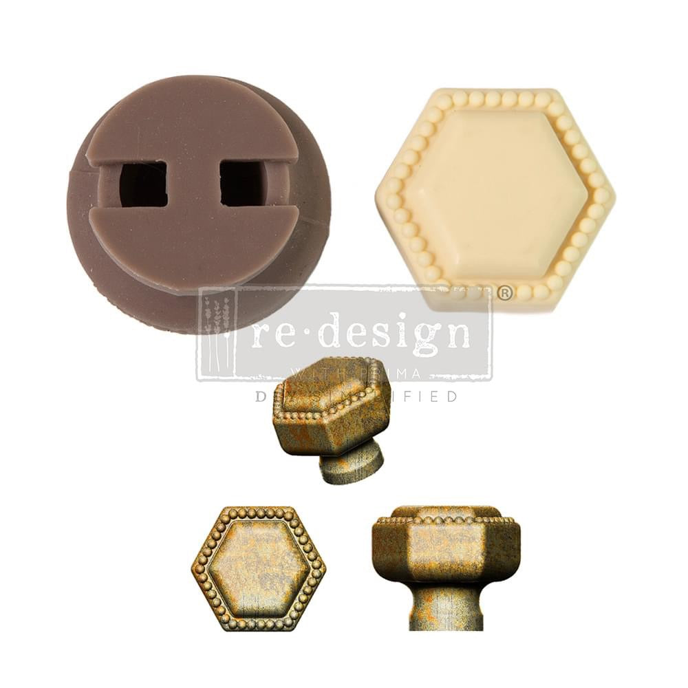 reDesign with Prima Decor Knob Mould - Imperial Pearl