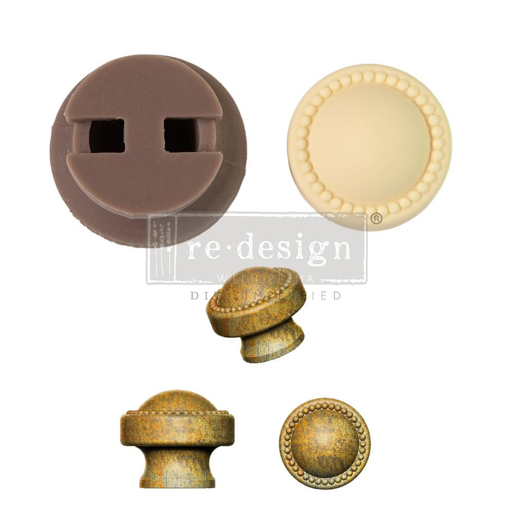 reDesign with Prima Decor Knob Mould - Pearl Inlay