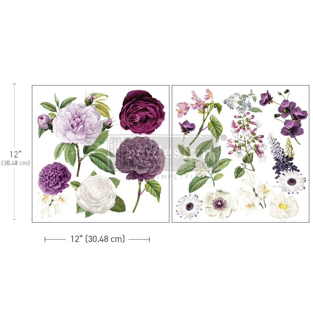 reDesign with Prima Maxi Transfer - Majestic Blooms