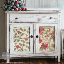 Load image into Gallery viewer, reDesign with Prima A3 Decoupage Fiber Pack - Poinsettias
