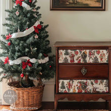 Load image into Gallery viewer, reDesign with Prima A3 Decoupage Fiber Pack - Santaland Sparkle
