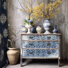 Load image into Gallery viewer, reDesign with Prima Decor A1 Decoupage Fiber Paper - The Blue House
