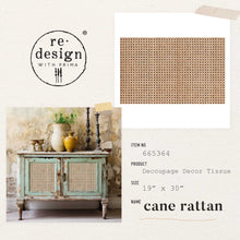 Load image into Gallery viewer, reDesign with Prima Decor Tissue Paper - Cane Rattan
