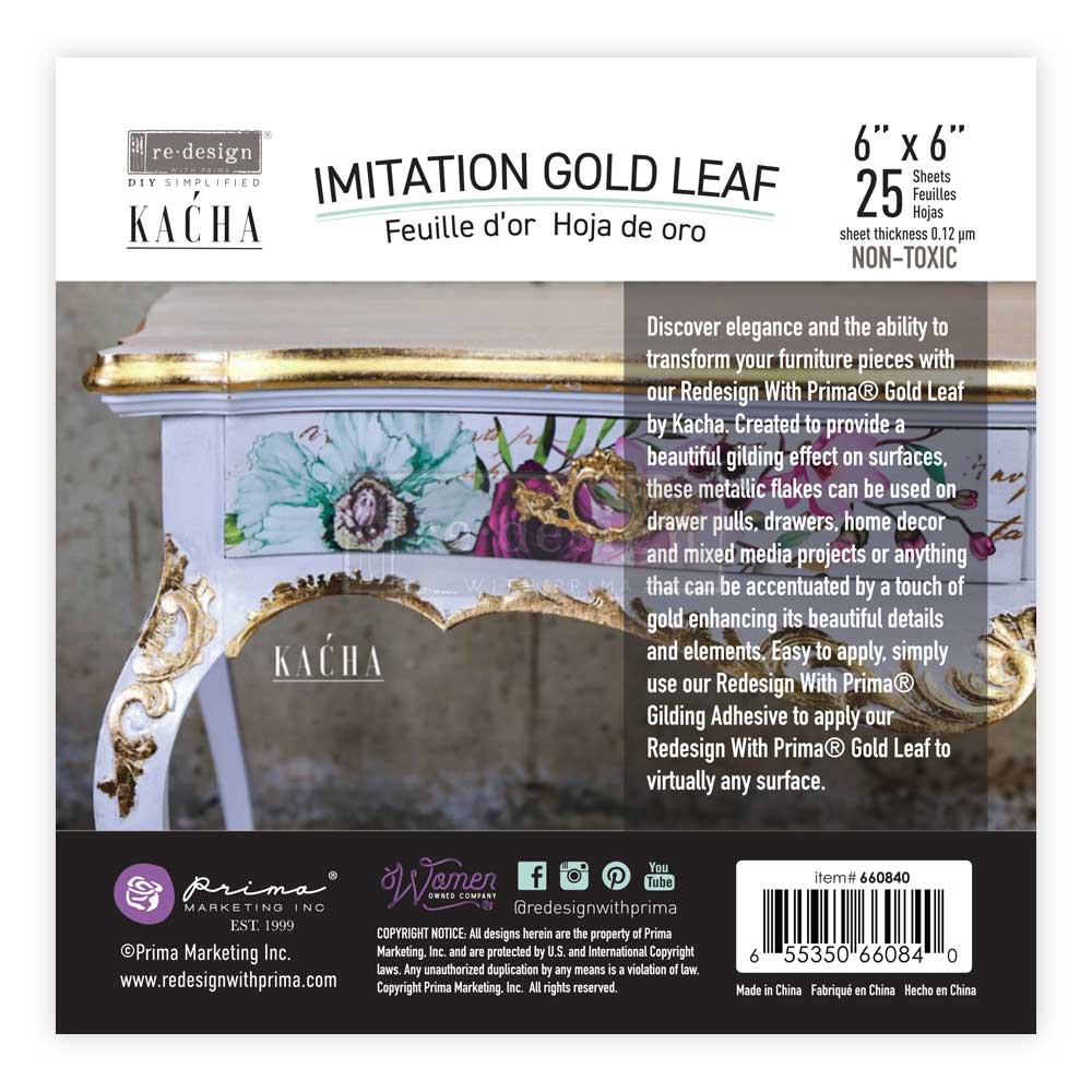 KACHA Gold Leaf Sheets