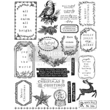 Load image into Gallery viewer, reDesign with Prima Decor Clear Stamp - Holly Jolly
