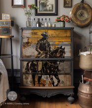 Load image into Gallery viewer, reDesign with Prima A1 Decoupage Fiber - Cowboy Cavalry
