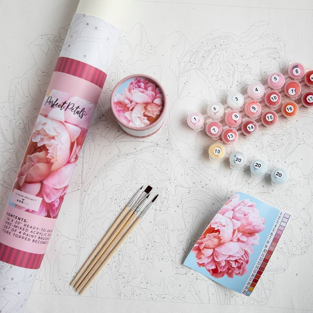 Paint by Numbers Kit - Perfect Petals